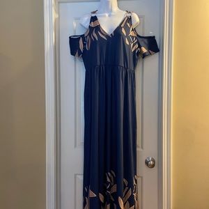 Beautiful blue long maxi dress XL
